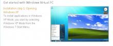Installation step 1: Opening Windows XP