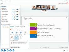 Communicate in the right way: Lync unifies voice and video calls, Lync Meetings, presence, and instant messaging (IM) in one easy-to-use client, making it simple to choose and switch between different forms of communication.