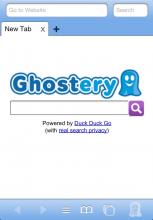 iPhone/iPod Touch: Ghostery App Home