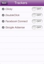 iPhone/iPod Touch: Ghostery App Block
