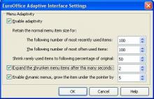 EuroOffice Adaptive Interface