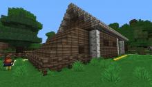 A house built in Minecraft