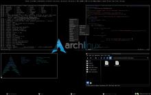 arch with openbox window manager