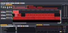 Multitrack audio editing in Acoustica 7.