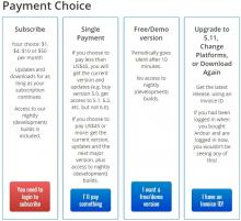 Payment choice