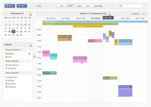 Multi-calendar application with reminders and invitations