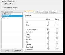 Share Files with Access Control