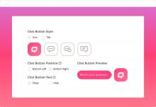 Chat Button Settings