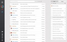 Inbox view - to do list on right