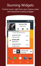 Widgets: Control music right from your home screen with awesome looking widgets, Without opening the app.