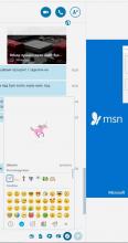 Emoji insertion popup window on MSWin